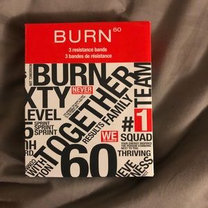 Burn 60 resistance bands